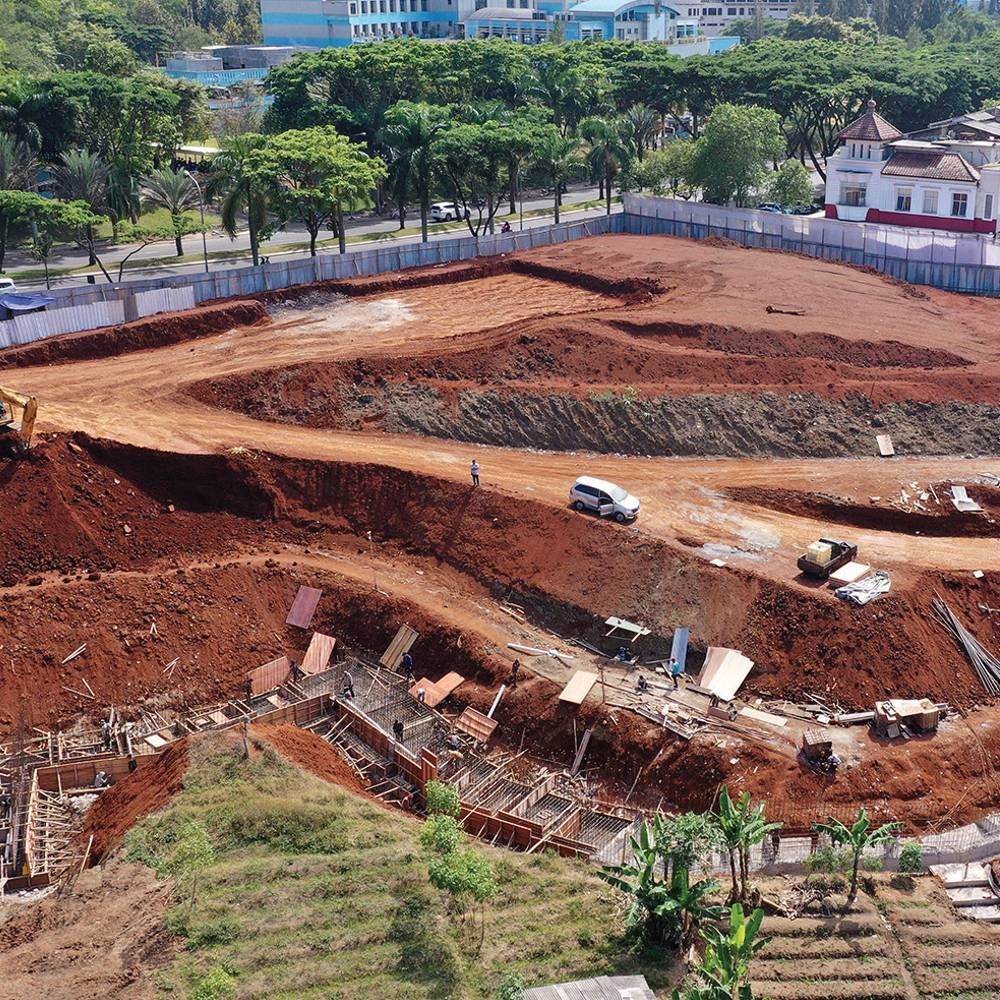Progres Pembangunan McDonald’s Kota Baru Parahyangan