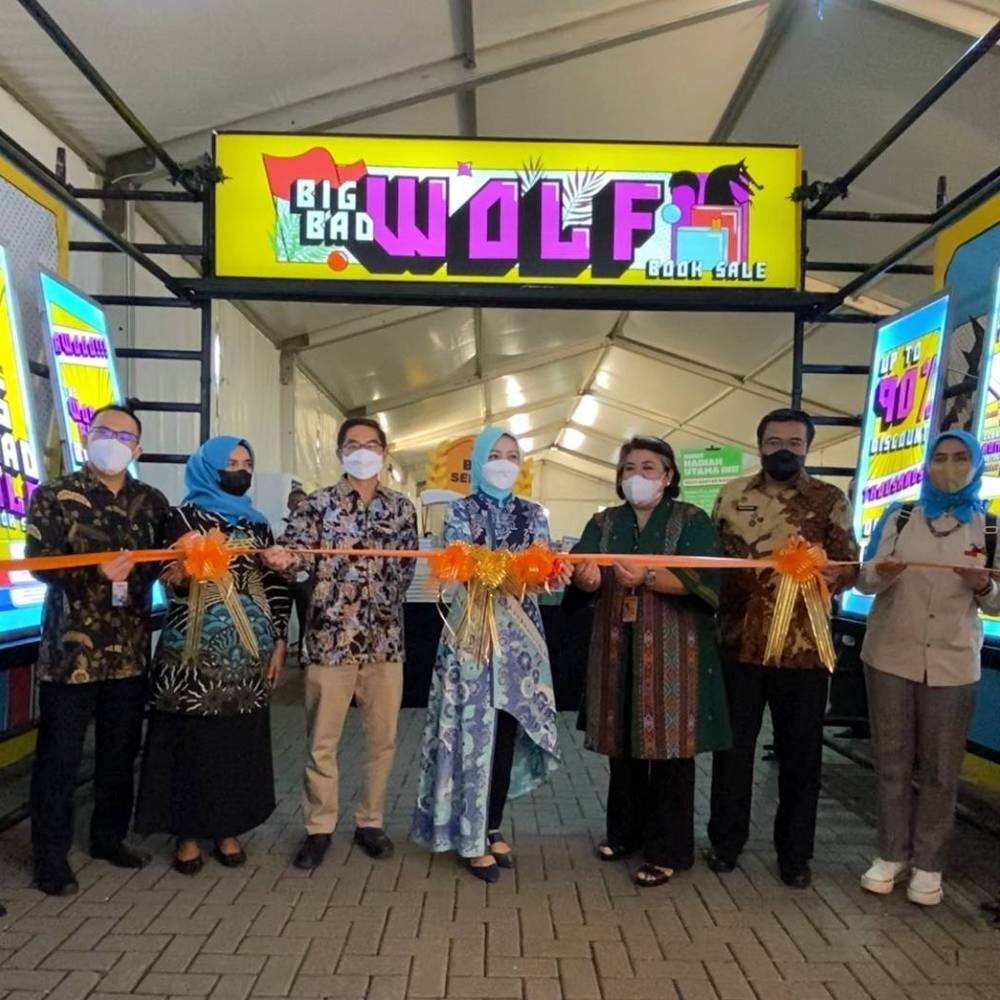 Big Bad Wolf Hadir Kembali di Kota Baru Parahyangan