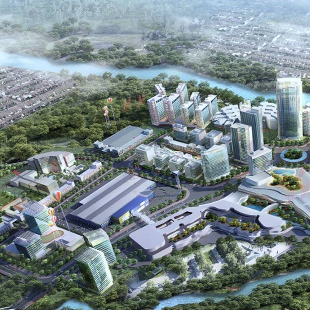 Pengembangan Green Commercial Hub, Ruko Pancawarna & Modern Market
