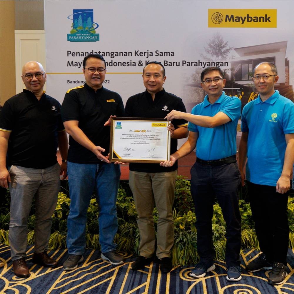 Penandatanganan Kerjasama Maybank Indonesia dan Kota Baru Parahyangan